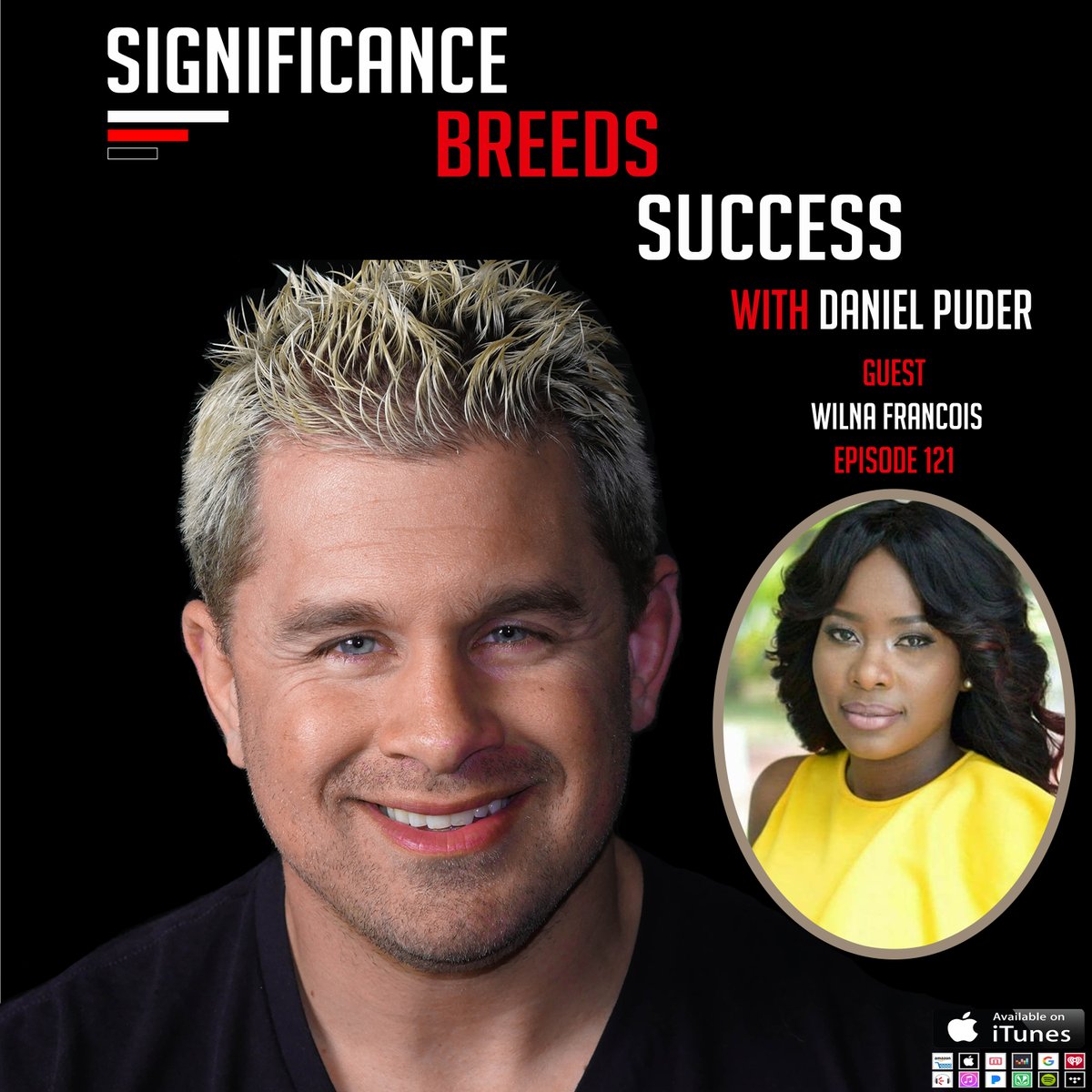New Significance Breeds Success Episode: The importance of Therapy & Knowing Yourself w. @Danielpuder & Wilna Francois gopod.me/1402771331 | itunes.apple.com/us/podcast/sig… | wavve.link/SBSaction/epis…