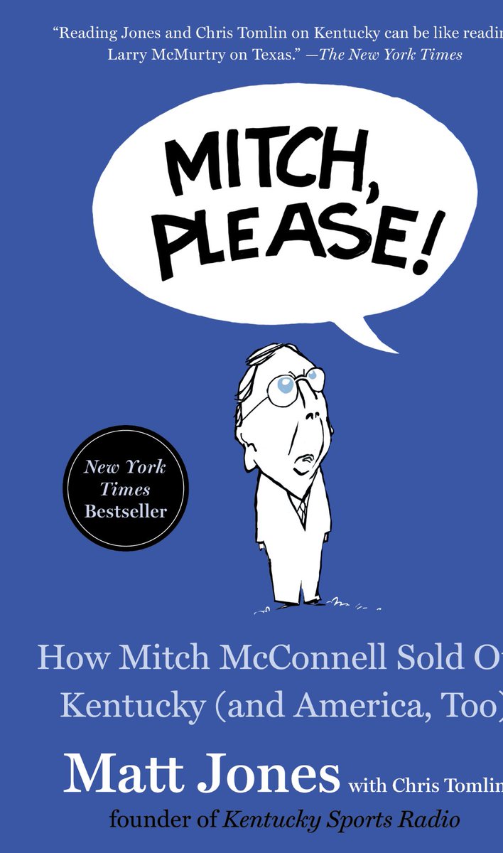 KySportsRadio's tweet photo. Dear America....for everyone who is angry at Mitch McConnell today and wondering

 “How does he keep getting elected in Kentucky?”.....May I suggest some a book on the subject?

https://t.co/TrEHEhi3i9 https://t.co/qZ6TQxdr9e
