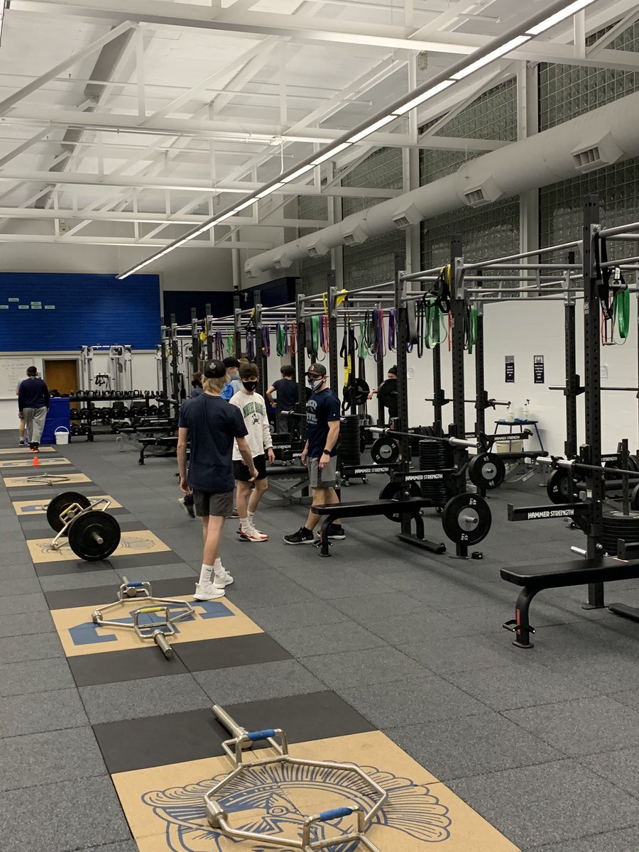 GCHS_Hockey's tweet image. Boys showing up over break getting a lift in with coach Bryce. @NextLevelSCNY @GCSDSpartans #letusplay