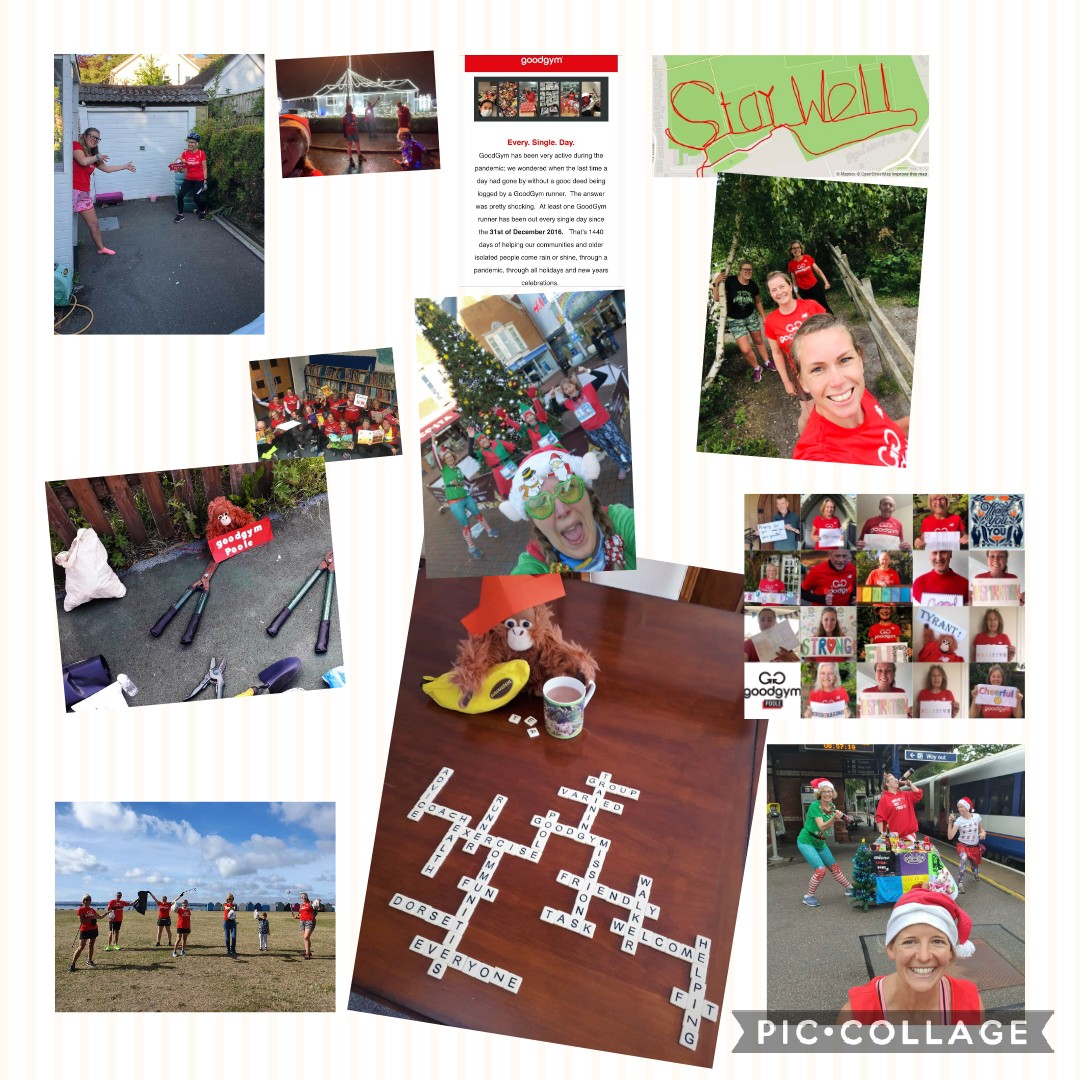 Reflecting on 2020 and what Goodgym Poole has meant to its members. The answer - Support, friendship and a sense of community. Goodgym Poole - Doing good and keeping Active! #goodgym #community #friendswhorun