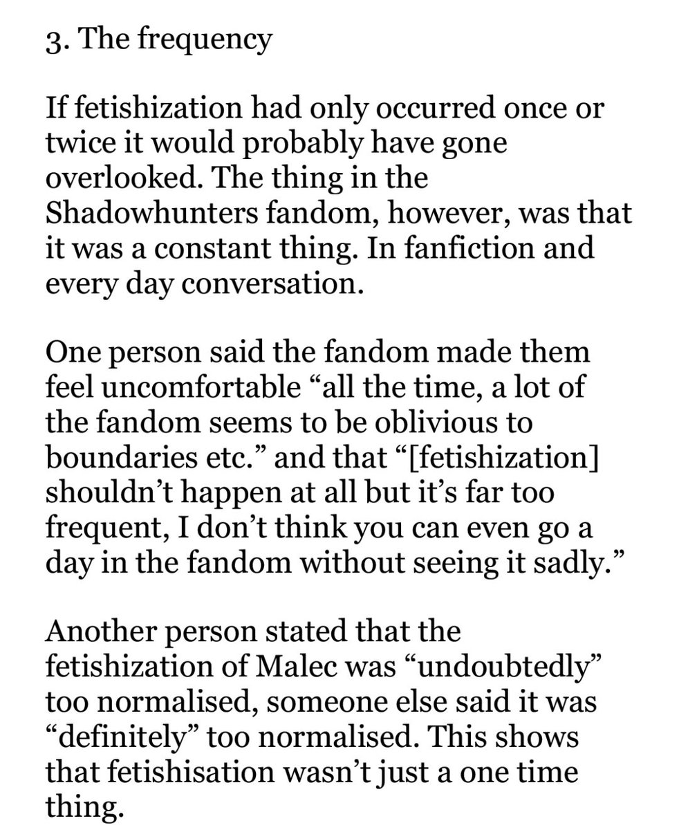To whom fetishization may concern: