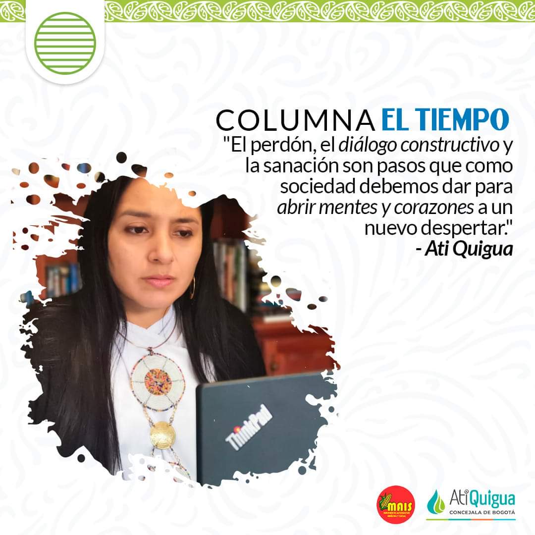 "Es importante reconocer y entender la pluralidad histórica, social y cultural, para reparar la memoria colectiva de la diversidad étnica de nuestro país." Las y los invito a leer, reflexionar, debatir y compartir mi columna en el periódico <a href="/ELTIEMPO/">EL TIEMPO</a> 📝⬇️
eltiempo.com/opinion/column…