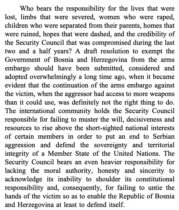 14. Finally, in its November 1994 statement, Iran again mentions all three norms, and it's hard to say which one Iran has in mind when it invokes jus cogens.