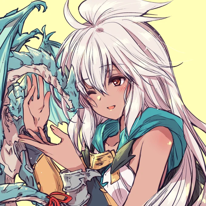 #グラブル ゾーイちゃんとディとリィ⚔調停者も仕事納められたかな…😌 