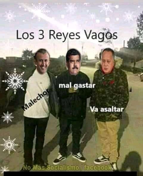 Los tres reyes mago.😂