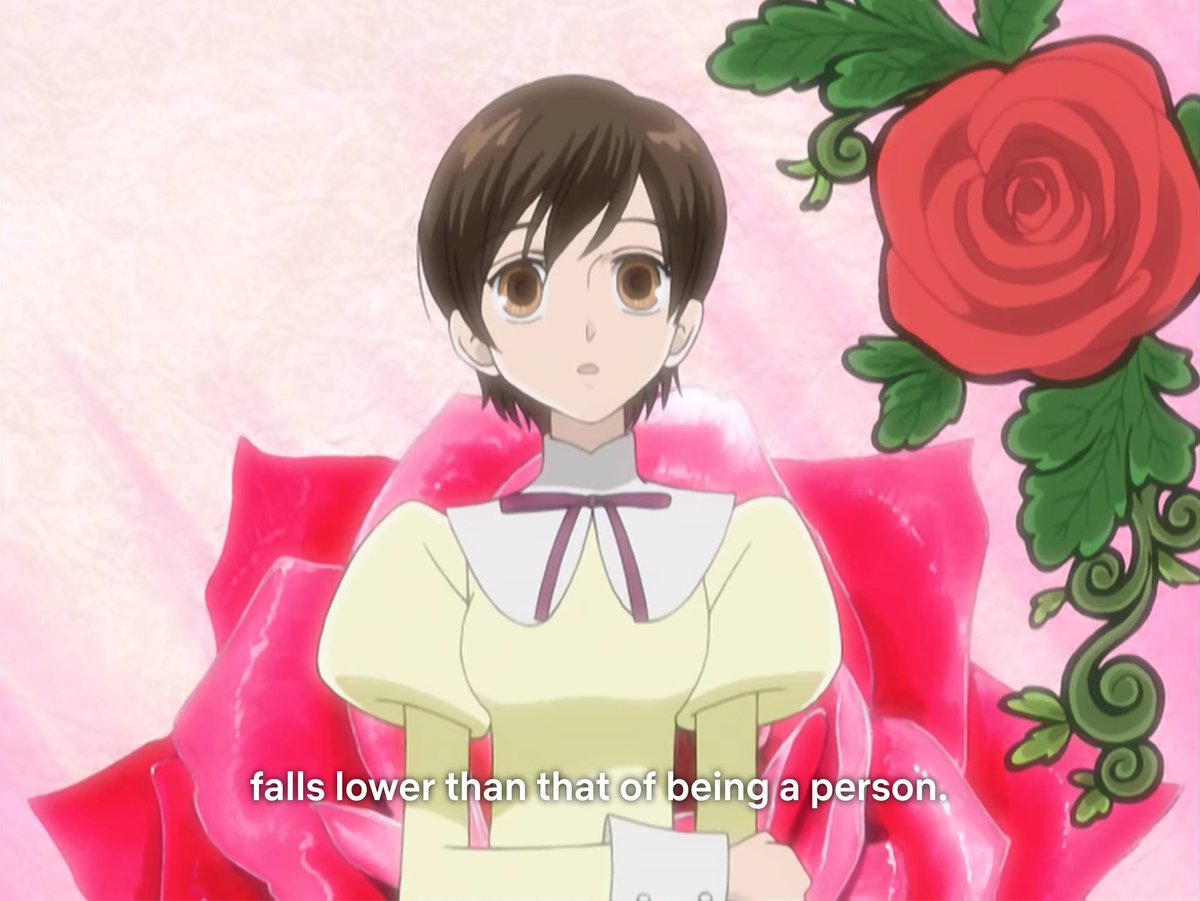 LOVE that Haruhi's relationship with gender is just (shrug emoji)