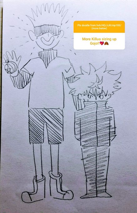 I wish #jjk and #hxh stans a very pleasant evening :) 