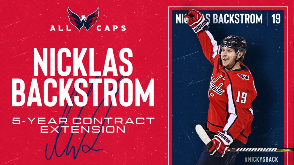 CapsChirp's tweet photo. 1/14/2020
The Washington Capitals re-signed Nicklas Backstrom to a five-year, $46 million contract.
#nickysback #ALLCAPS #rockthered #thpn https://t.co/4zltKDHMAV