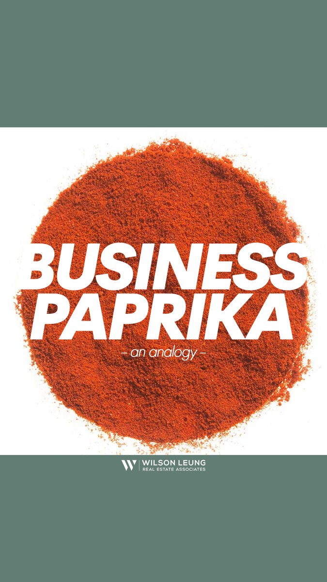 A Bit of Paprika Will Spoil the Whole Pie | Don't Overlook the Little Things!
Listen in for a great Business Analogy: instagram.com/tv/CJZdmpHjJwY…

#wlrea #buildwealthwithus #realestatecoach #realestatementor  #realestatesuccess #successfulrealtors #successfulsale #realestatecoaching