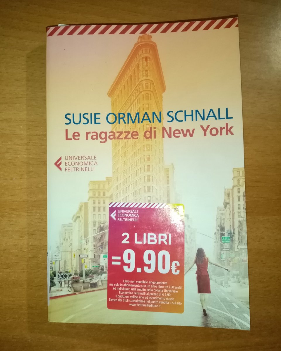 TraLibro's tweet photo. Titolo: Le ragazze di New York
Autore: Susie Orman Schnall
Editore: Universale Economica Feltrinelli
Voto: ⭐⭐⭐⭐ https://t.co/JtOx7ey5nK