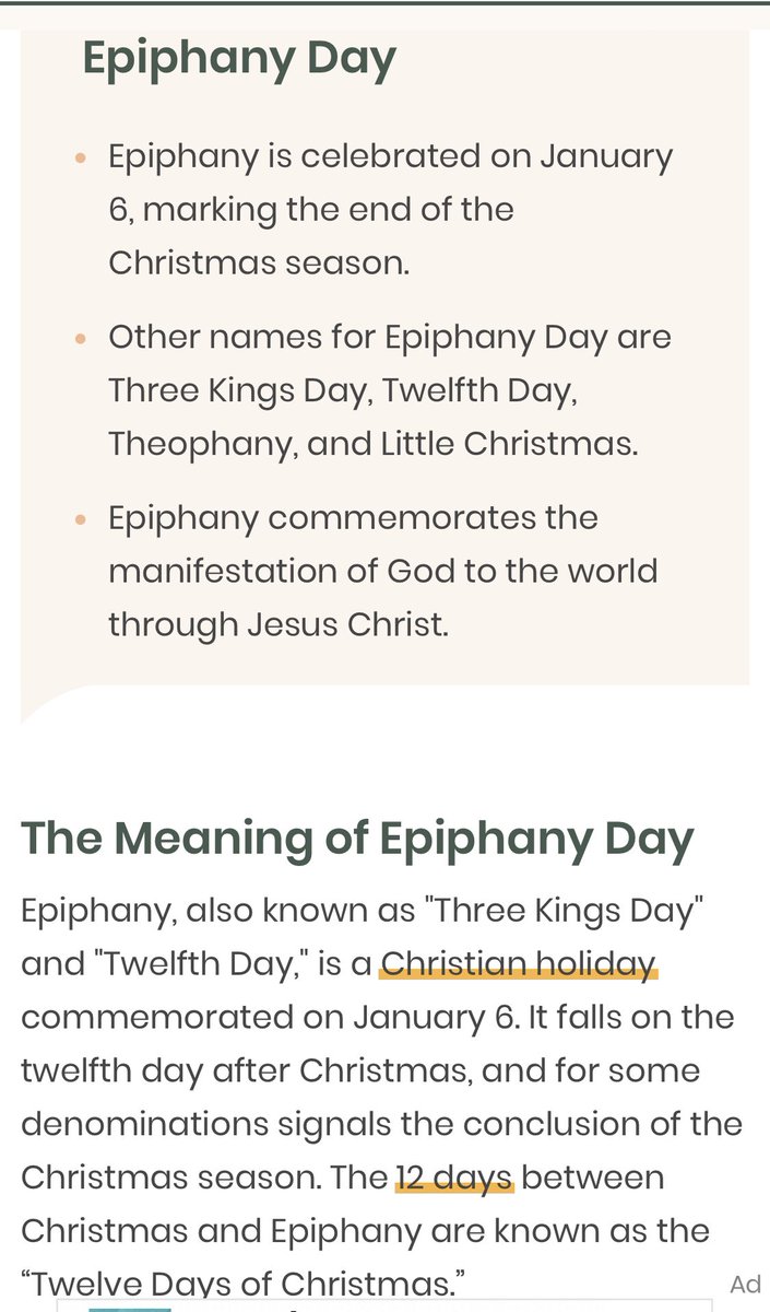 Jan. 6th isn’t just the day we certify the electors, it’s also ‘The day of Epiphany’ [in Greek, revelation], as well as the anniversary of a legendary storm in Ireland/the UK...