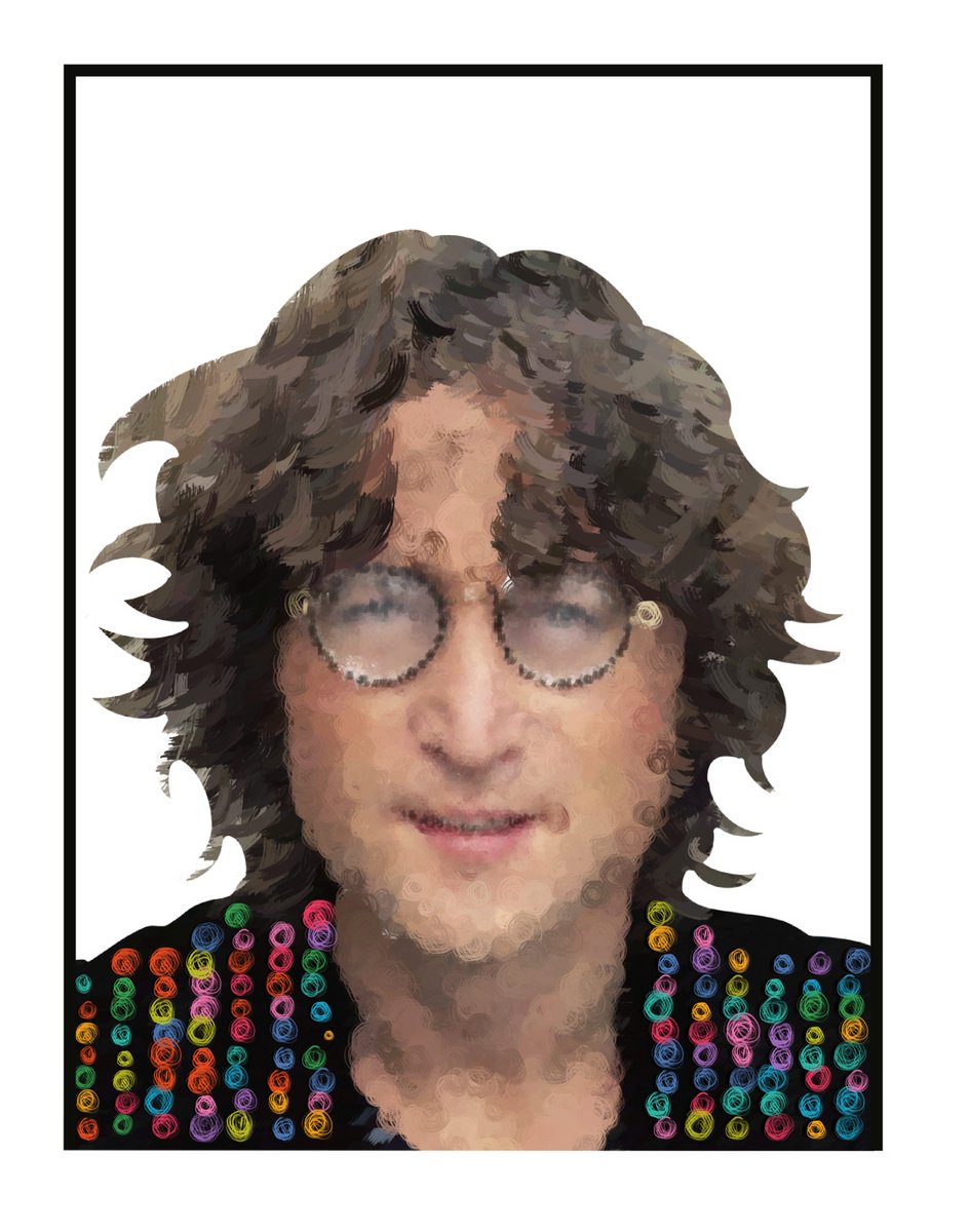 #5 I was really into "painting" with Tableau for a while. I made a few painterly style portraits which layer different brush strokes as custom shapes. I spent an absurd amount of time on Obama's eyes creating spiral brush strokes. I ultimately didn't like the final products.