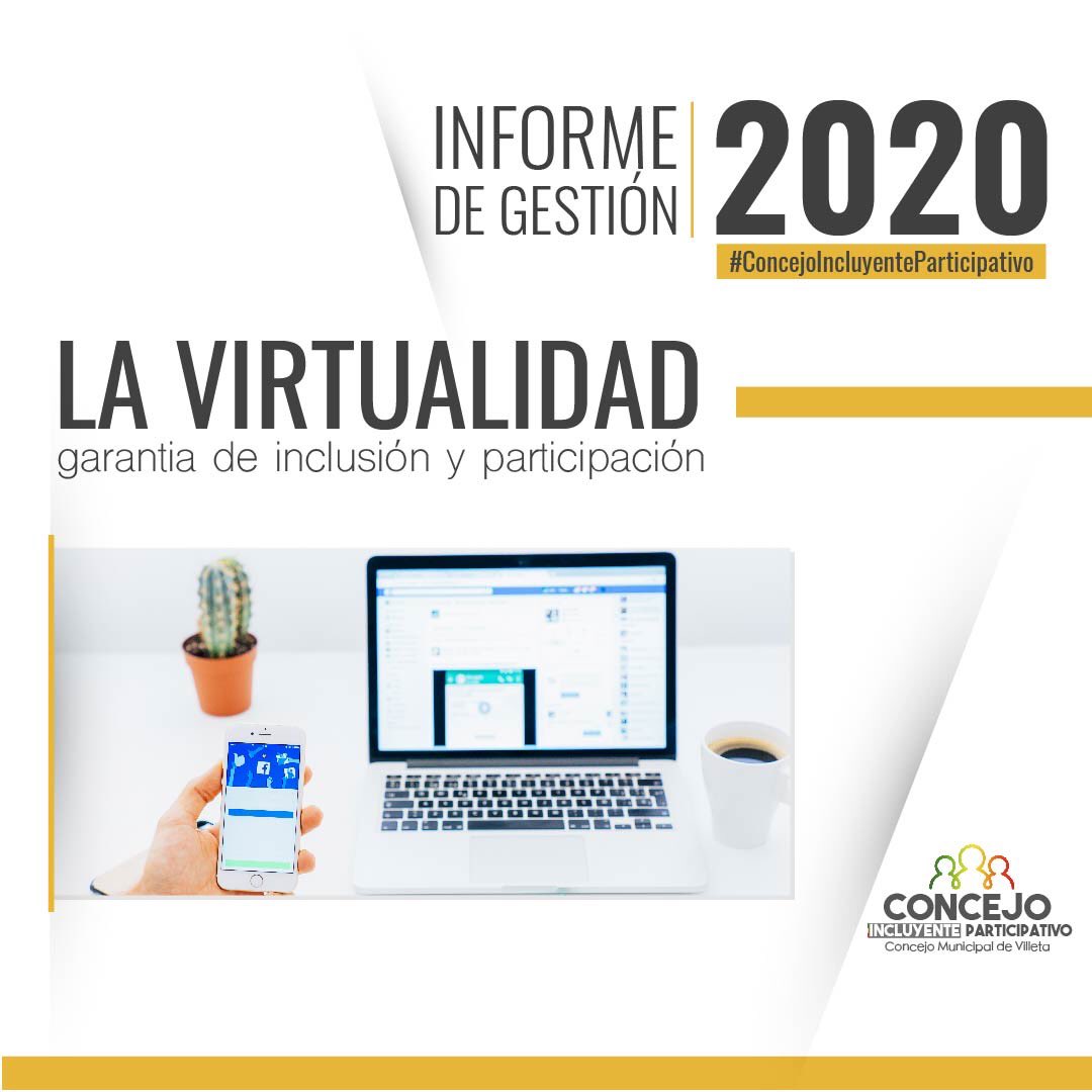 ConcejoVilleta's tweet photo. #InformeGestión2020 || La virtualidad permitió que a través de las reuniones transmitidas por Facebook live y otras plataformas se desarrollarán las sesiones en plenaria y comisión.

Incentivando la inclusión y participación de la comunidad

#concejoincluyenteparticipativo https://t.co/Pfvs4RLAHX