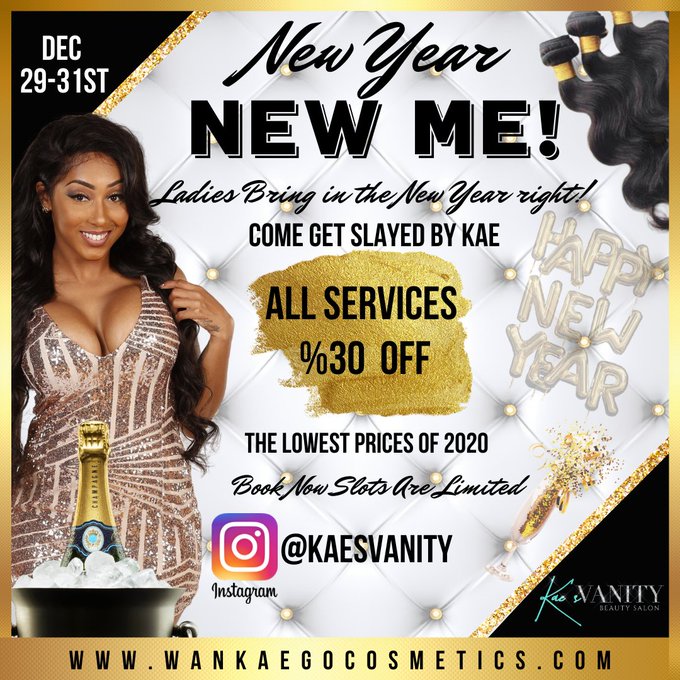 Ladies Bring in the New Year right!&nbsp; Come get slayed By Kae Get your install %30 off!&nbsp; Lowest install<a href="/tag/lovelywholesale"class="tags"><span>#lovelywholesale</span></a>