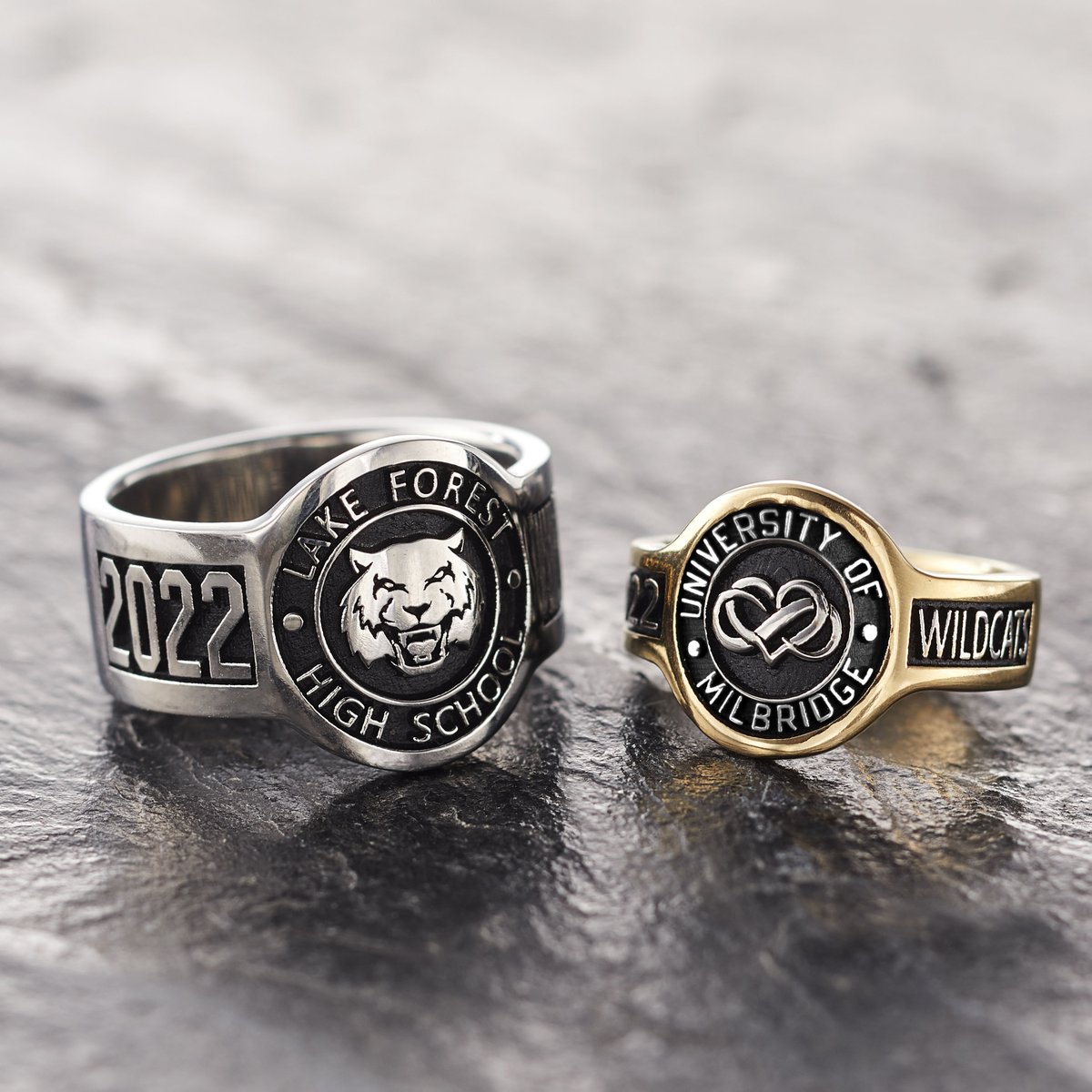 Jostens's tweet image. Put your passion front and center with the NEW Insignia™ Class &amp;amp; Affinity Band™. 💍✨ &amp;gt; bit.ly/3nY37Zf