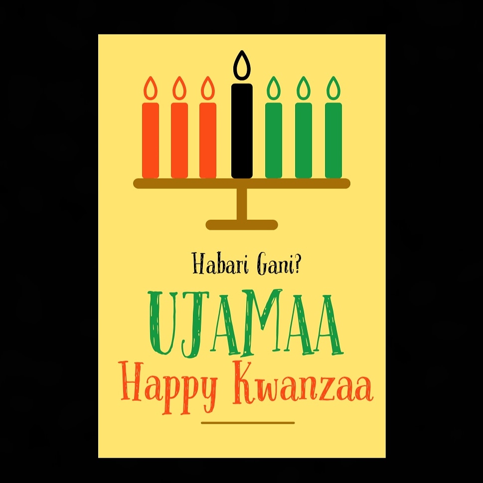 Day 4!!! Happy Kwanzaa!!! Ujamaa (Cooperative Economics)
