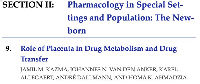 KazmaJamil's tweet photo. Check out our Chapter in the new edition that includes a tribute to Dr. Sumner J. Yaffe, who is known as the Father of Pediatric Clinical Pharmacology. Honored to be part of this project along with my mentor Dr. Ahmadzia and stellar researchers in neonatal pharmacology @GWOBGYN https://t.co/6ya5Qg9I8x