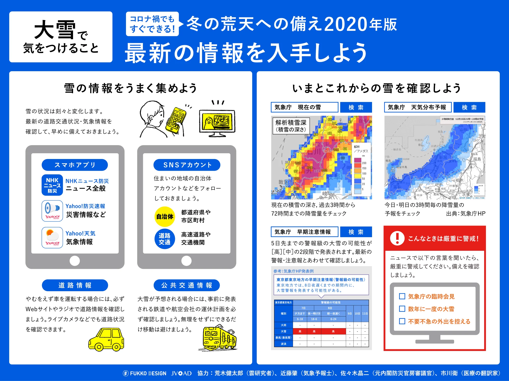 年末年始は大雪に注意！？大雪で気を付けることまとめ！