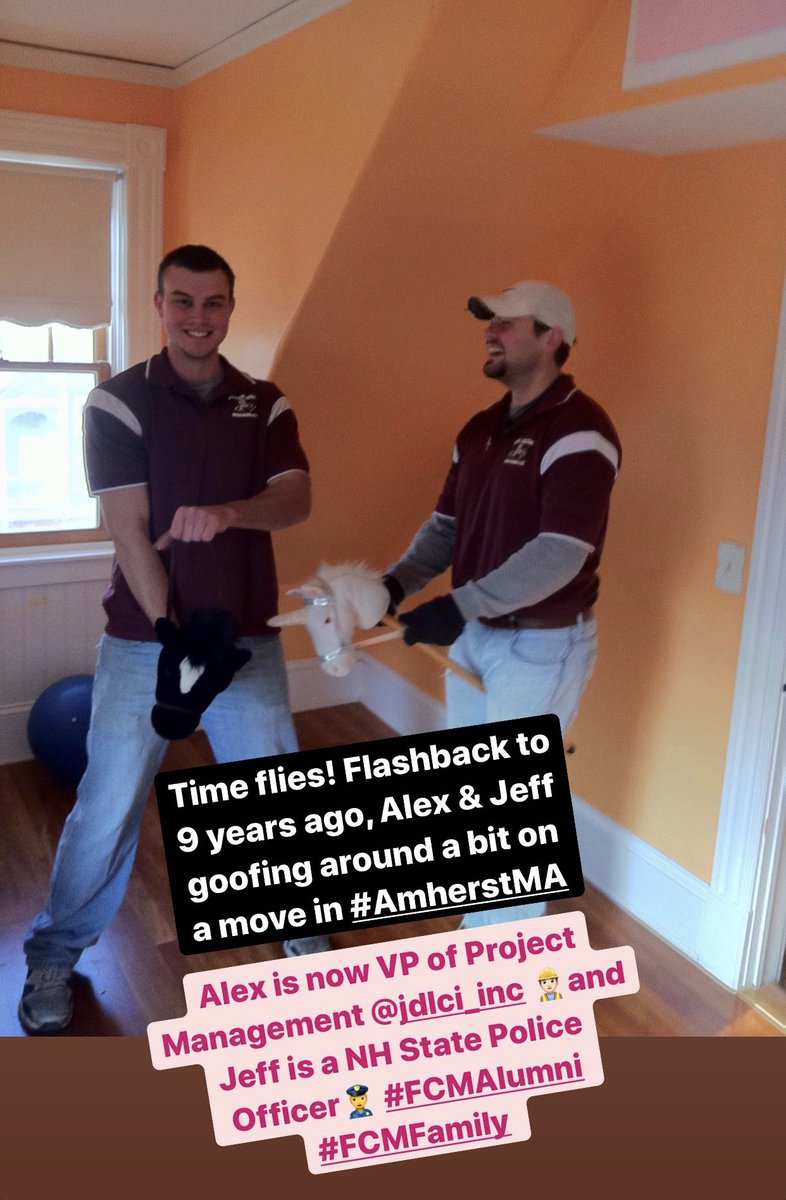 5CollegeMovers's tweet photo. Time flies! 9 years ago! #FCMAlumni #FCMFamily #StressFree 👷👮♀️💪🚚 https://t.co/F099FwJ7gr