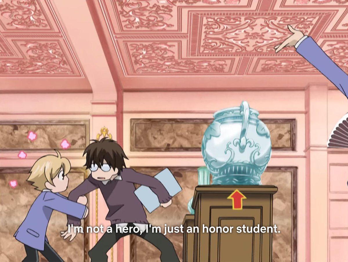 the viewer will not be allowed to forget that there is a priceless vase just kind of sitting out in the open like that