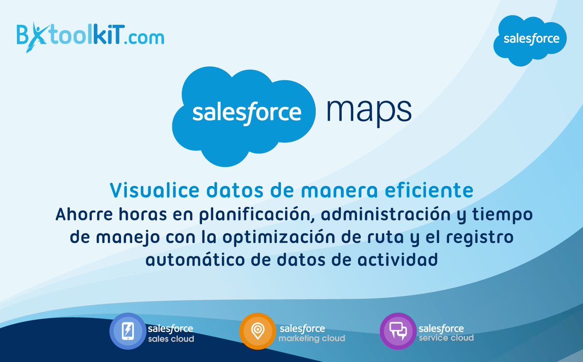 BXTiCx's tweet image. Visualiza los datos de manera eficiente con #SalesforceMaps 

#CRM #SalesforceCRM #1CRM