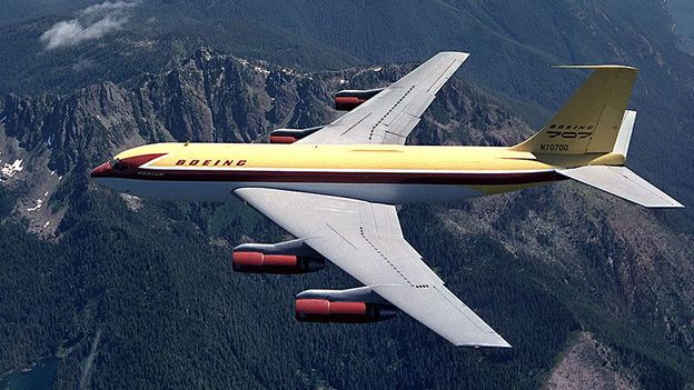 After the announcement of the Boeing 707, Hughes pursued a more advanced jet aircraft for TWA approaching Convair in late 1954Convair proposed two concepts to Hughes, but he was unable to decide, and Convair abandoned its jet project after the 707 and Douglas DC-8 were unveiled