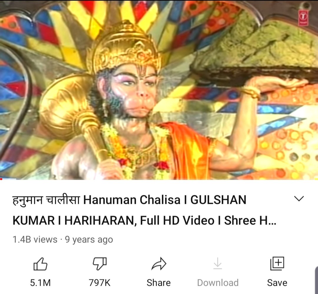 anantladha25's tweet photo. 797k dislikes on Hanuman Chalisa, Phir hum toh cheej he kya hai😆
#morningmotivation https://t.co/NZjxGnu69d