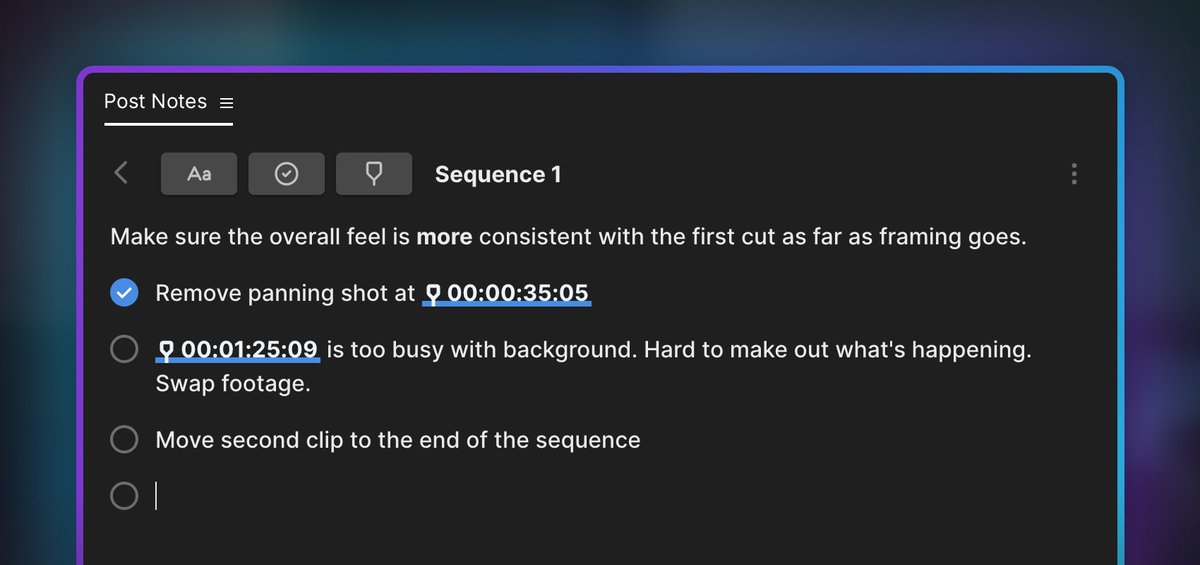 Post Notes tweet media