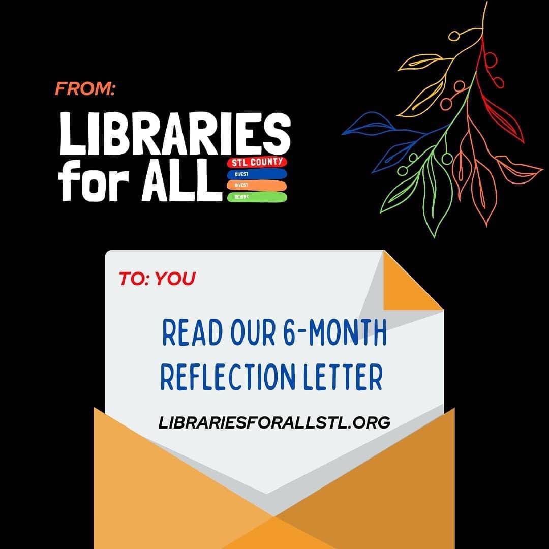 Lib4AllSTL's tweet image. This holiday season we reflect on our year and give thanks for our community. Here's to winning the libraries we deserve in 2021!
#NoCopsNoCOVID 
#LibrariesForBlackLives 
#LibrariesForAllSTL