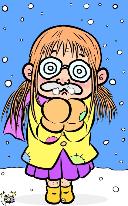 『さむいのぅ…‼②』です‼? 