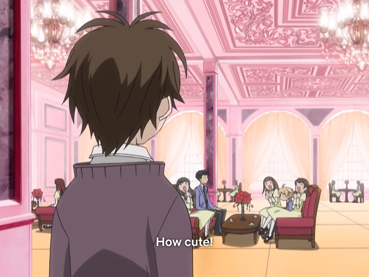 Haruhi, taking careful notes: some girls appear to want a boyfriend who is also a son. I do not have time to unpack ALL that