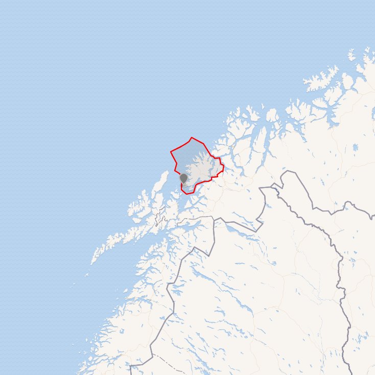 Here we have the shield of Senja, showing off the northern lights and mountainous terrain of this Arctic region. Senja is another 2020 creation, forged from four now-defunct municipalities.Yeah it was pretty much inevitable that the Aurora Borealis would show up somewhere.