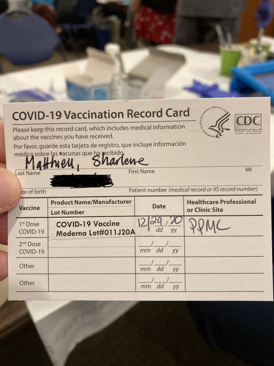 It happened! Today I, a highly allergic pediatrician who has anaphylaxed twice, got my COVID-19 vaccine. A   #CovidVaccine  #ThisIsOurShot  #notthrowingawaymyshot  #ScienceMatters  #VaccinesSaveLives