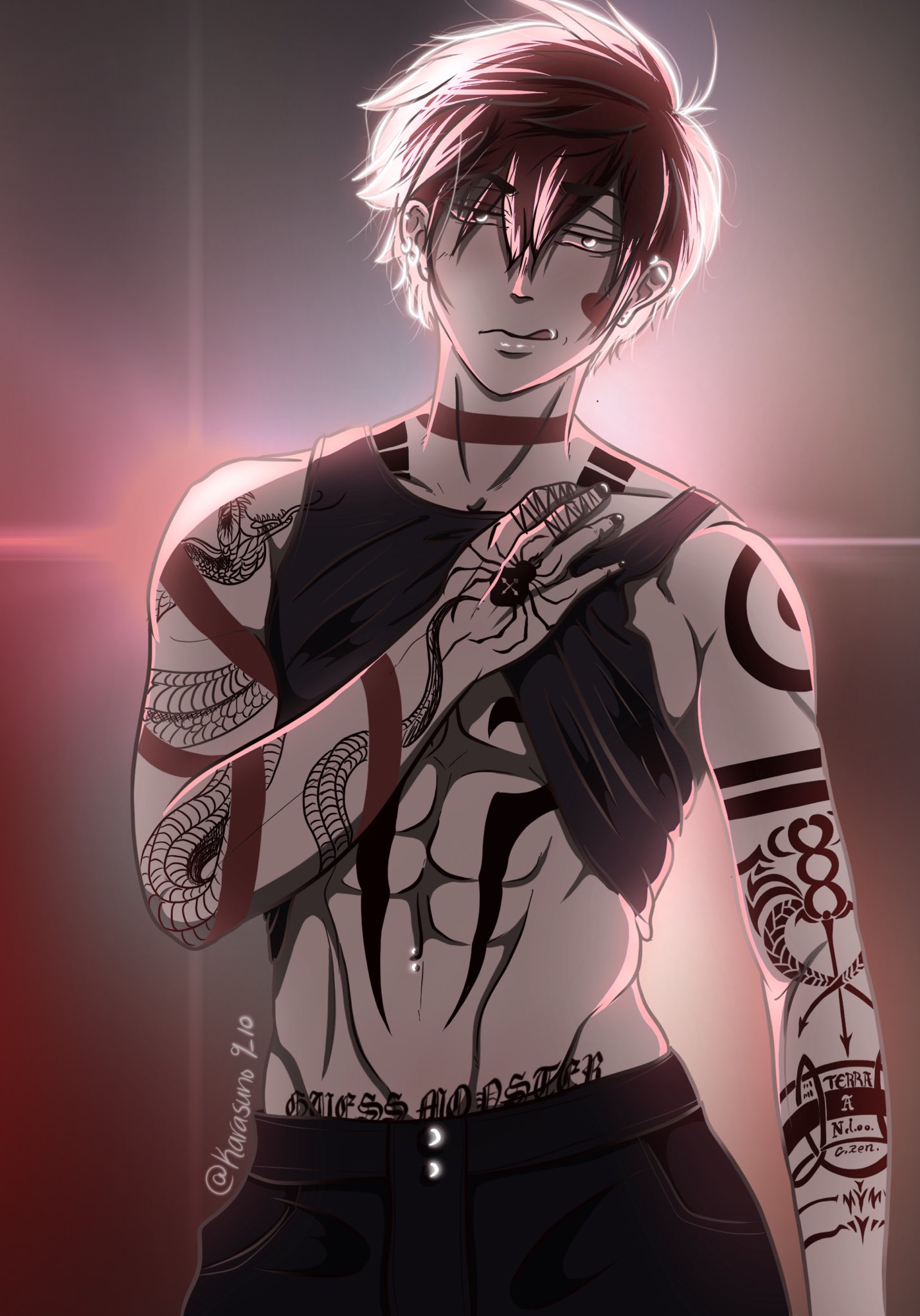 Update 76+ anime guys with tattoos latest - in.cdgdbentre