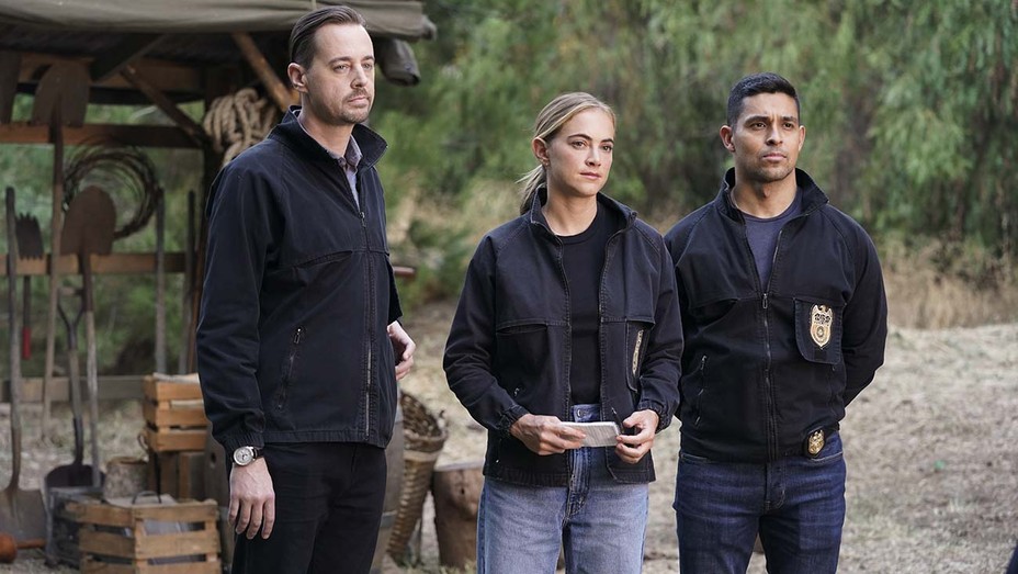 THR's tweet image. CBS Studios delays filming on 'NCIS,' other shows as L.A. COVID cases surge thr.cm/Cc8icPZ