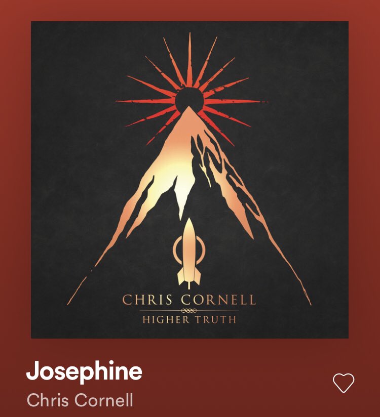 #5 Chris Cornell  https://open.spotify.com/track/0YtLDgKYA4J3sVnD15pJtt?si=6lvdWlkcRduddFzVUouFEw