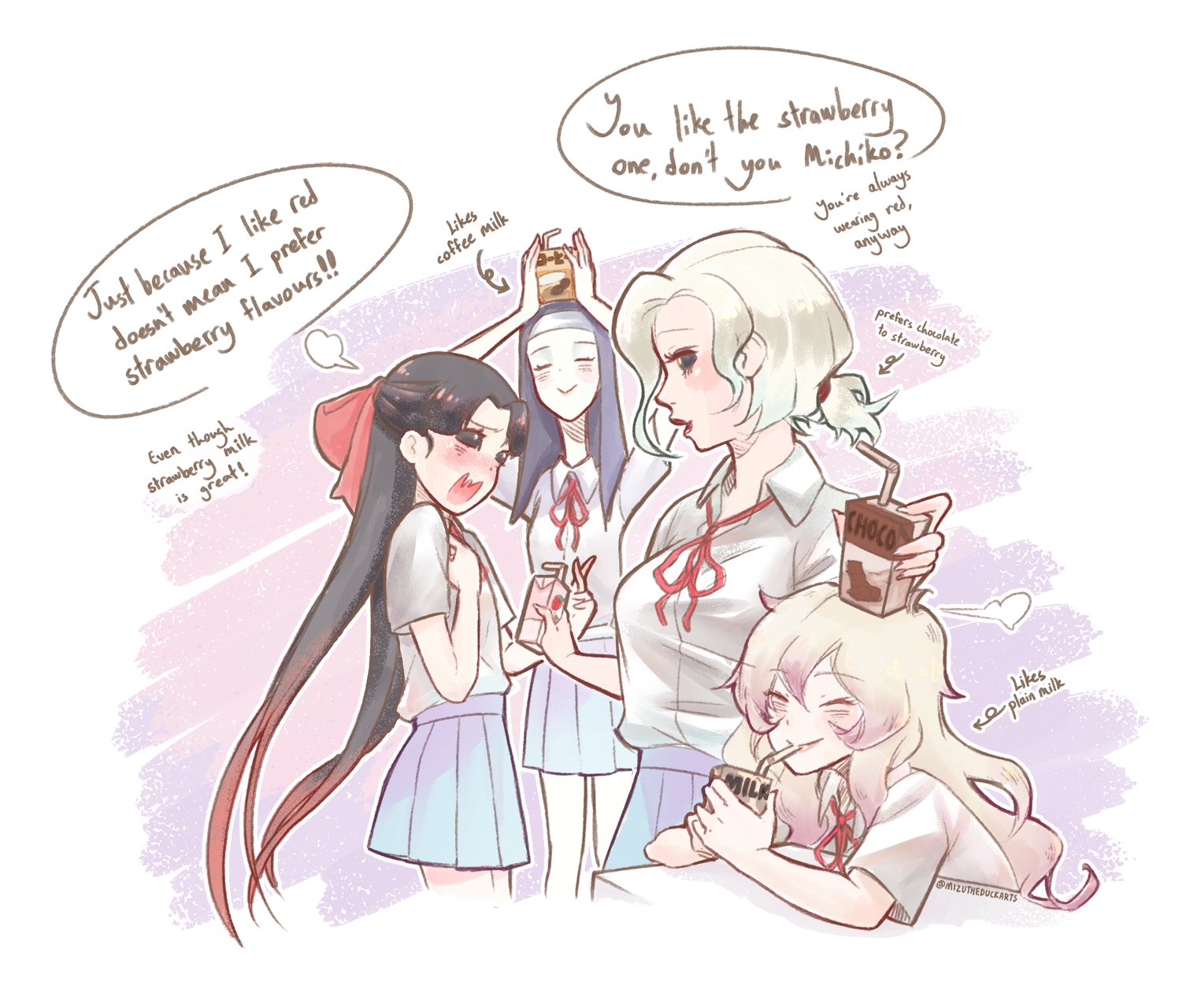 تويتر Mizu Releasing Ducks From Every Channel على تويتر アン マリー 美智子 ガラテア High School Hunters 使徒 血の女王 芸者 彫刻師 第五人格イラスト Identityvイラスト T Co Tnrmfjlx1s