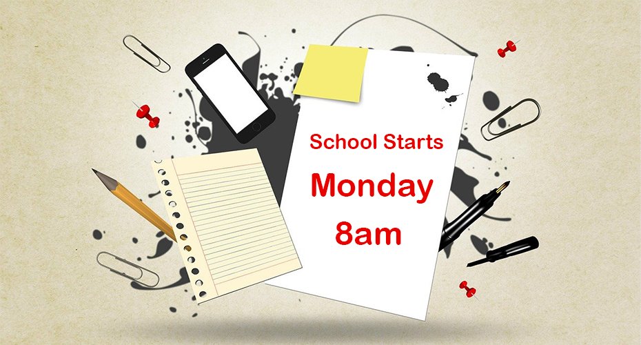 We are excited to start school in 2021.  See you at 8am on Monday morning! #learningfocused