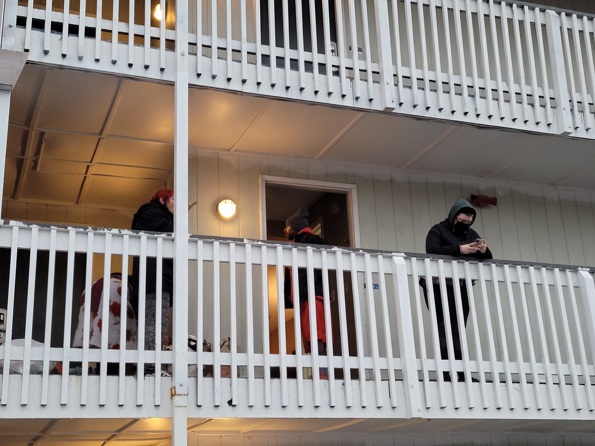 Activists claim there is money for the homeless that isn't being spent. They told me they want this hotel to be a shelter like the ones in King County. They also told me they picked it because it had the cheapest rate for the first night so they could gain access