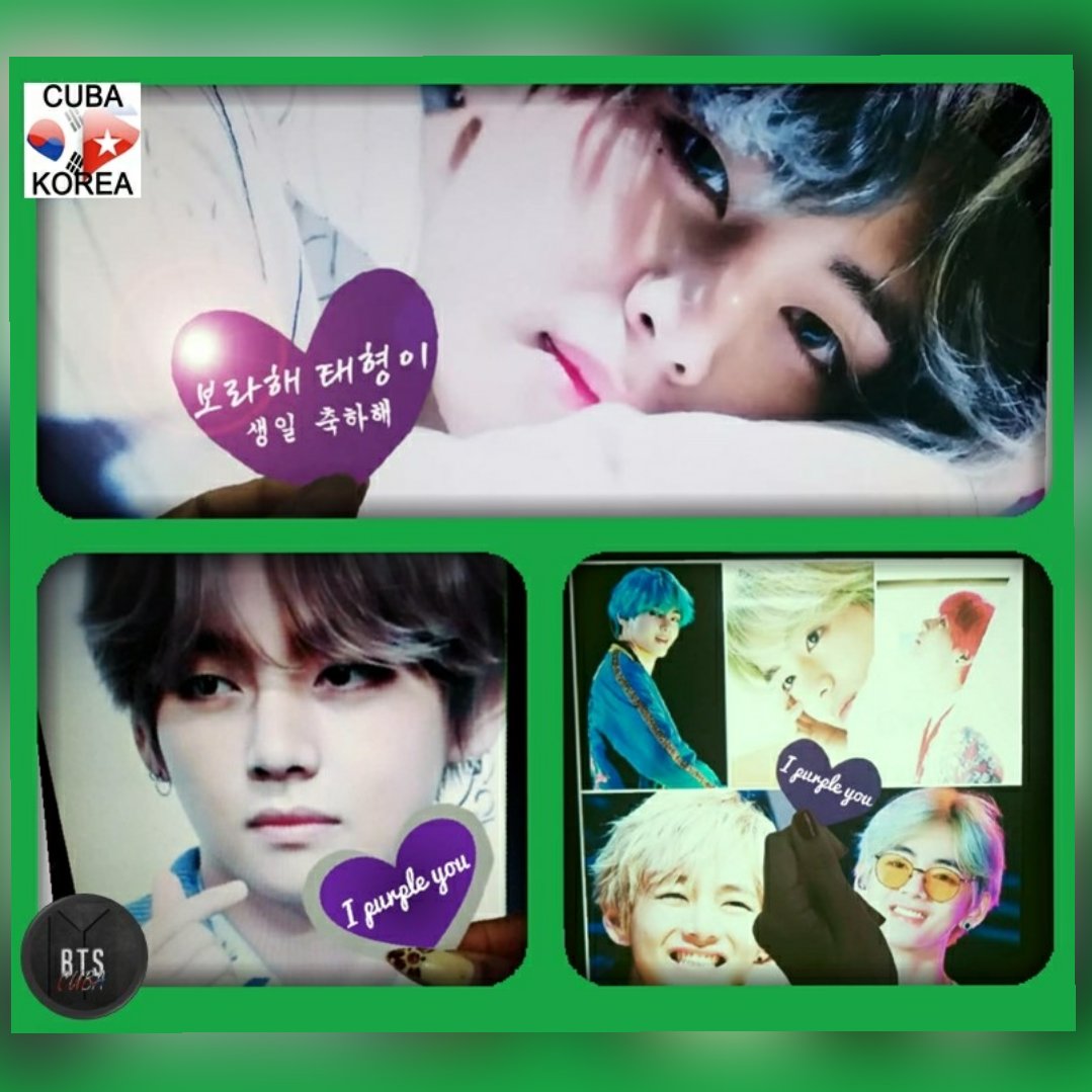 BTSArmyCUBA's tweet photo. Happy Birthday dear Kim Tae-hyung. May God bless you always.
#HappyBirthdayTaehyung 
#HappyTaehyungDay @BTS_twt https://t.co/URUw57Ev5f