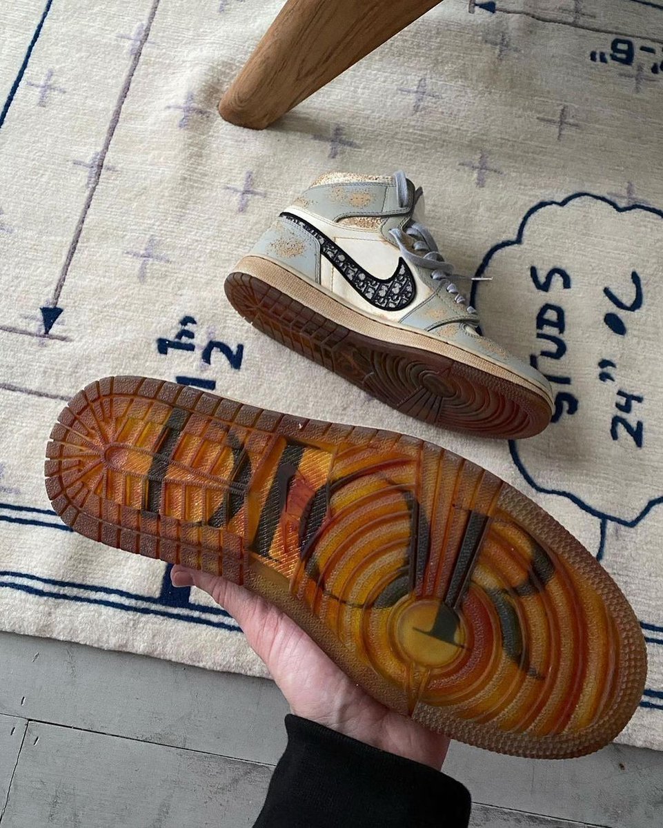 daniel arsham dior jordan