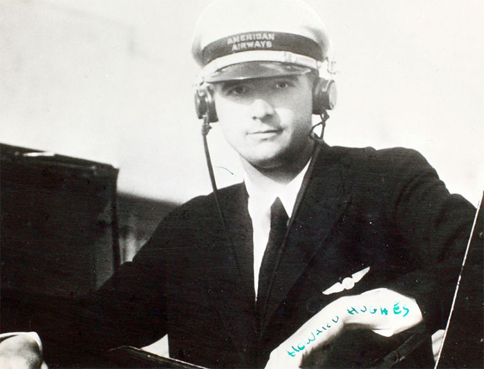Shortly after founding the company, Hughes used the alias "Charles Howard" to accept a job as a baggage handler for American Airlines. He was soon promoted to co-pilot. Hughes continued to work for American Airlines until his real identity was discovered.