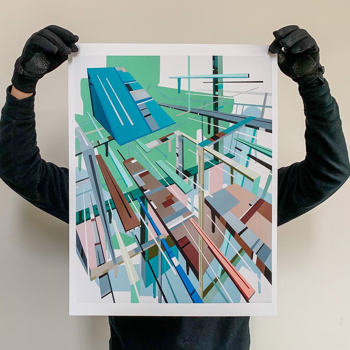 These two prints available <a href="/northerncontemp/">NorthernContemporary</a> 

shop.northerncontemporarygallery.com/collections/an…

#art #prints #digital #torontoart #andrekan