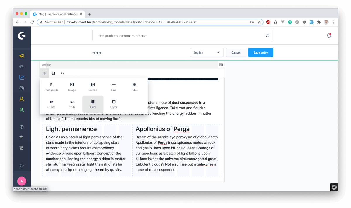 christopherdosi's tweet image. In addition to the free #Shopware blog plugin, the Blog Pro version is now also available within the store 🥳

The Blog Pro version also helps to continue the Open Source work on the free Blog plugin. So every purchase is appreciated 😍

store.shopware.com/detail/index/s…