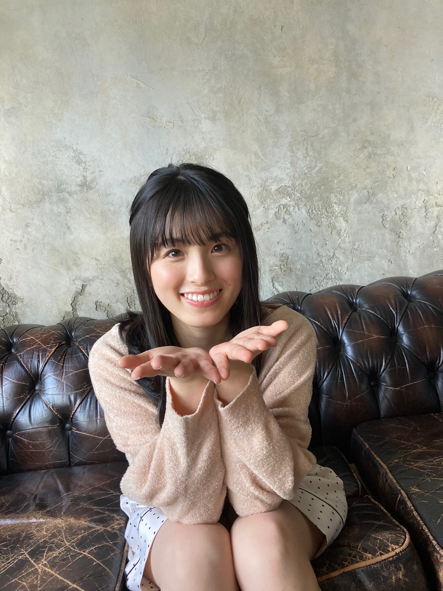 月刊エンタメ2月号から乃木坂46大園桃子さんのオフショット