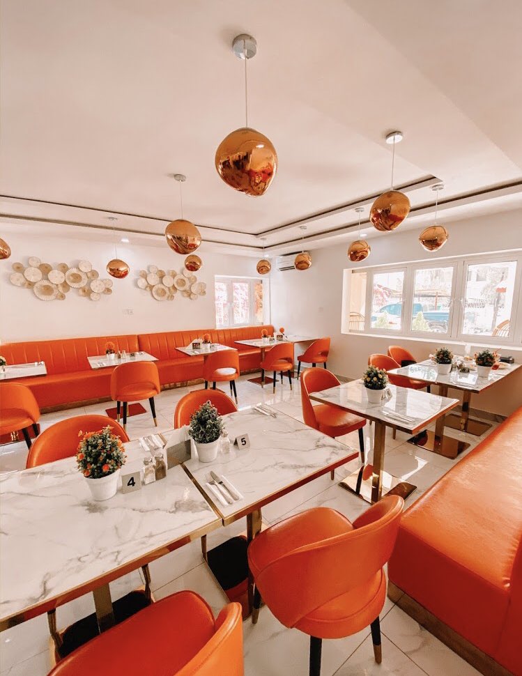 NEWTONS RESTAURANT AND BAR Located in maitama. Great food and excellent service. You can dine inside or outside. It’s a cozy quaint romantic spot. The food is simply amazing and the menu caters to all taste buds.