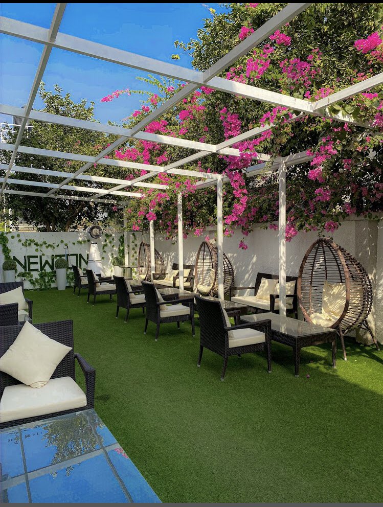 NEWTONS RESTAURANT AND BAR Located in maitama. Great food and excellent service. You can dine inside or outside. It’s a cozy quaint romantic spot. The food is simply amazing and the menu caters to all taste buds.