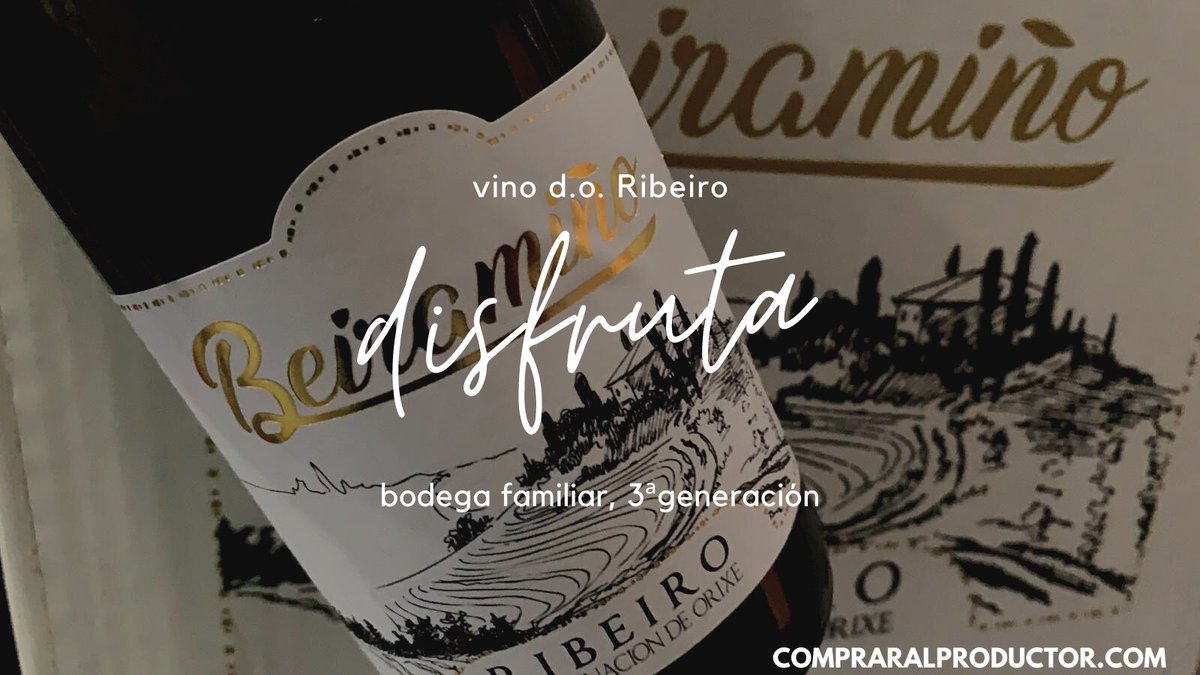 Adegas César García, ha sabido compaginar la elaboración artesanal de sus vinos con la tecnología más moderna. Es una de las primeras bodegas de la Denominación de Origen Ribeiro. #vino #vinos #wines 
compraralproductor.com/beiramino-dori…
