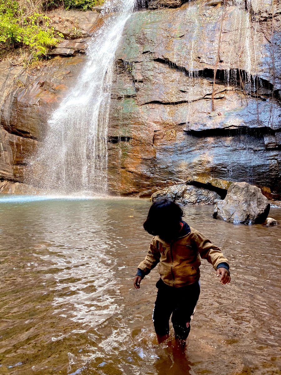 Visited another hidden treasure — Deojhar Waterfall, Narsinghpur, Cuttack district. It’s small but beautiful!!   #Odisha  #EcoretreatOdisha