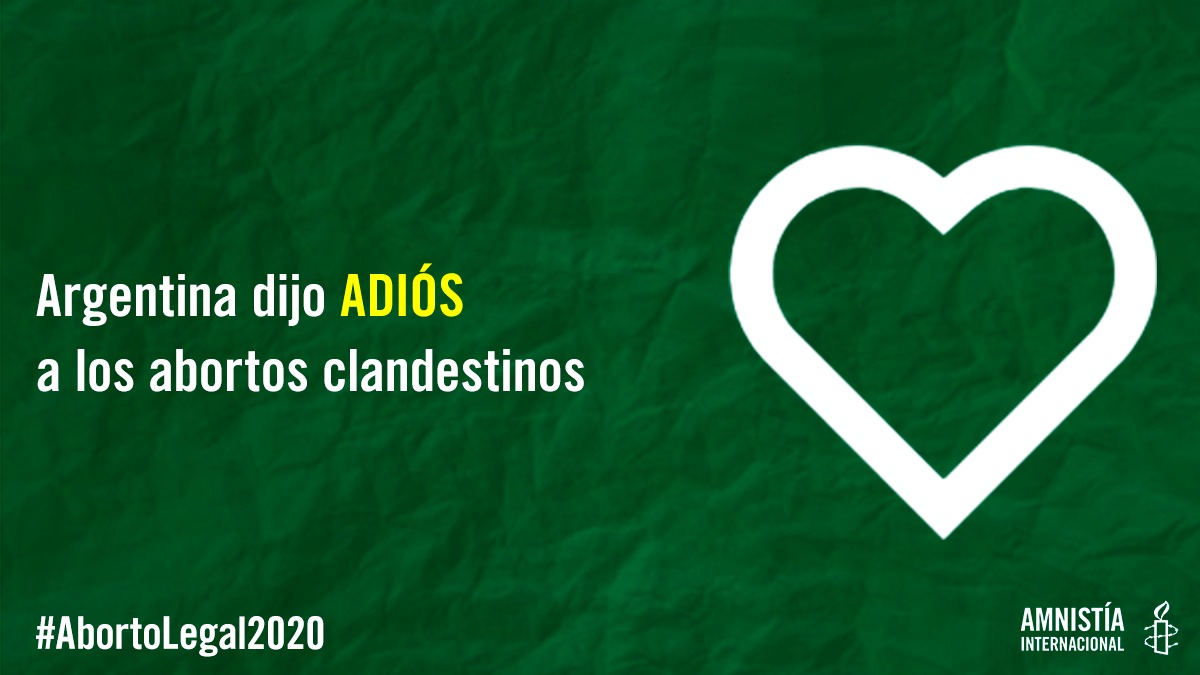 💚🔥 ¡¡¡El aborto es ley en Argentina!!! 🔥💚 

🏛️ ¡El @senadoargentina aprobó la ley de interrupción voluntaria del embarazo! 

💚 ¡HICIMOS HISTORIA! 💚